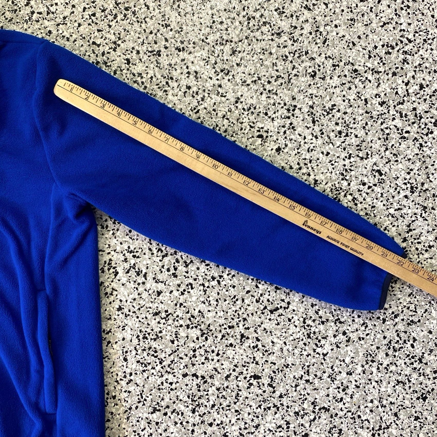 Polo Ralph Lauren VINTAGE Polo Ralph Lauren Blue Fleece Pullover Snap Neck Logo Jacket Mens S Size US S / EU 44-46 / 1 - 4 Thumbnail