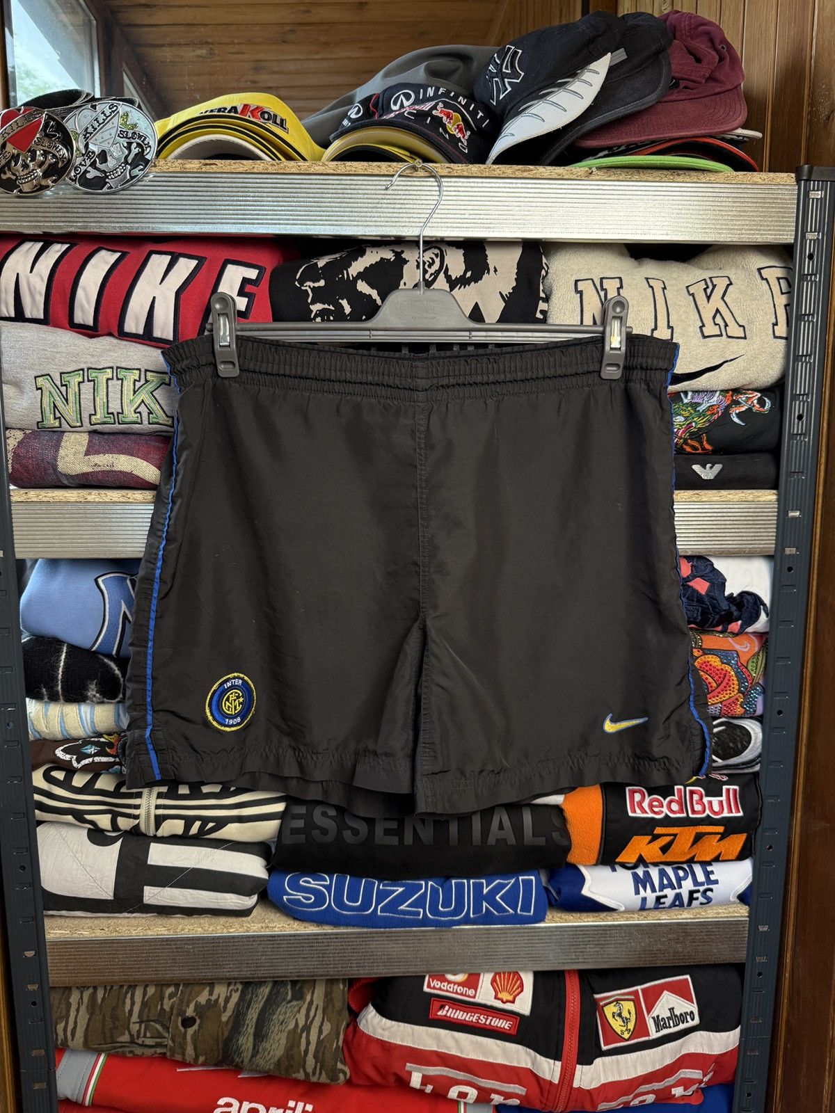 NIKE ARCHIVE INTER MILAN VINTAGE NYLON SHORTS 90’S