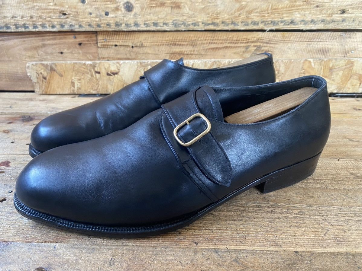 John Lobb John lobb monk strap black leather dress shoes uk12 ,Us13 Size US 13 / EU 46 - 6 Thumbnail