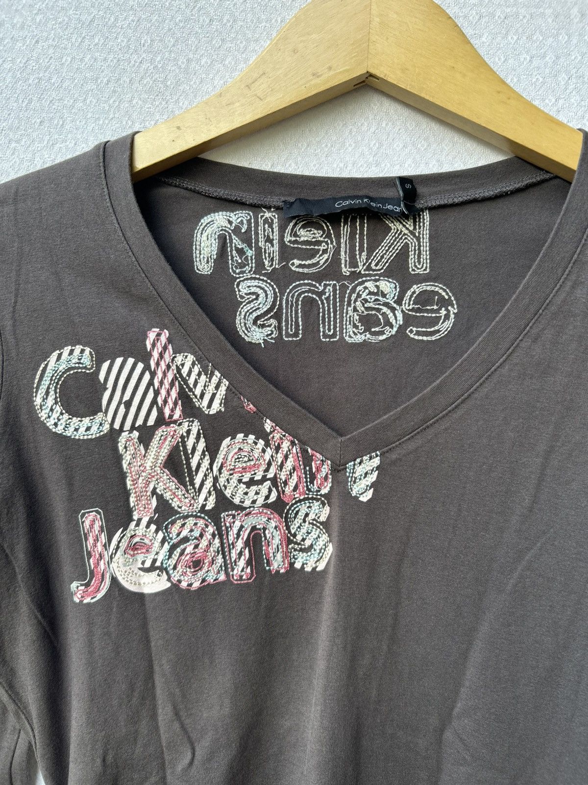 Calvin Klein × Calvin Klein 205W39NYC × Vintage Calvin Klein Jeans Longsleeve Shirt Size US S / EU 44-46 / 1 - 3 Thumbnail