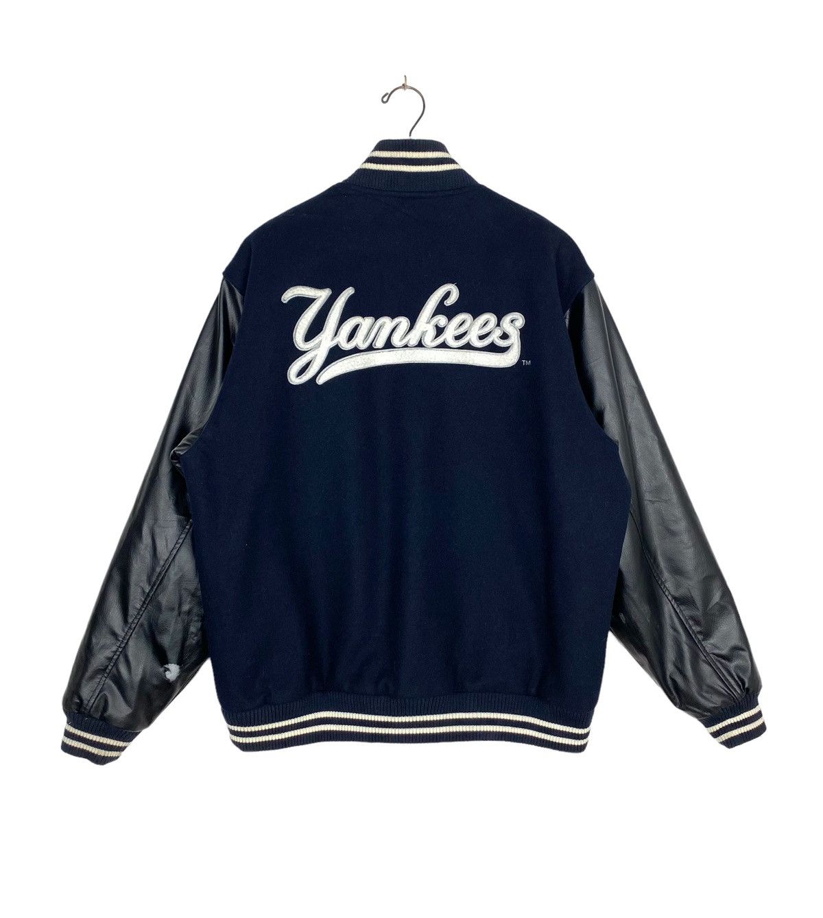 MLB Rare ‼️ Vintage New York Yankees MLB Varsity Jacket Size US M / EU 48-50 / 2 - 5 Thumbnail