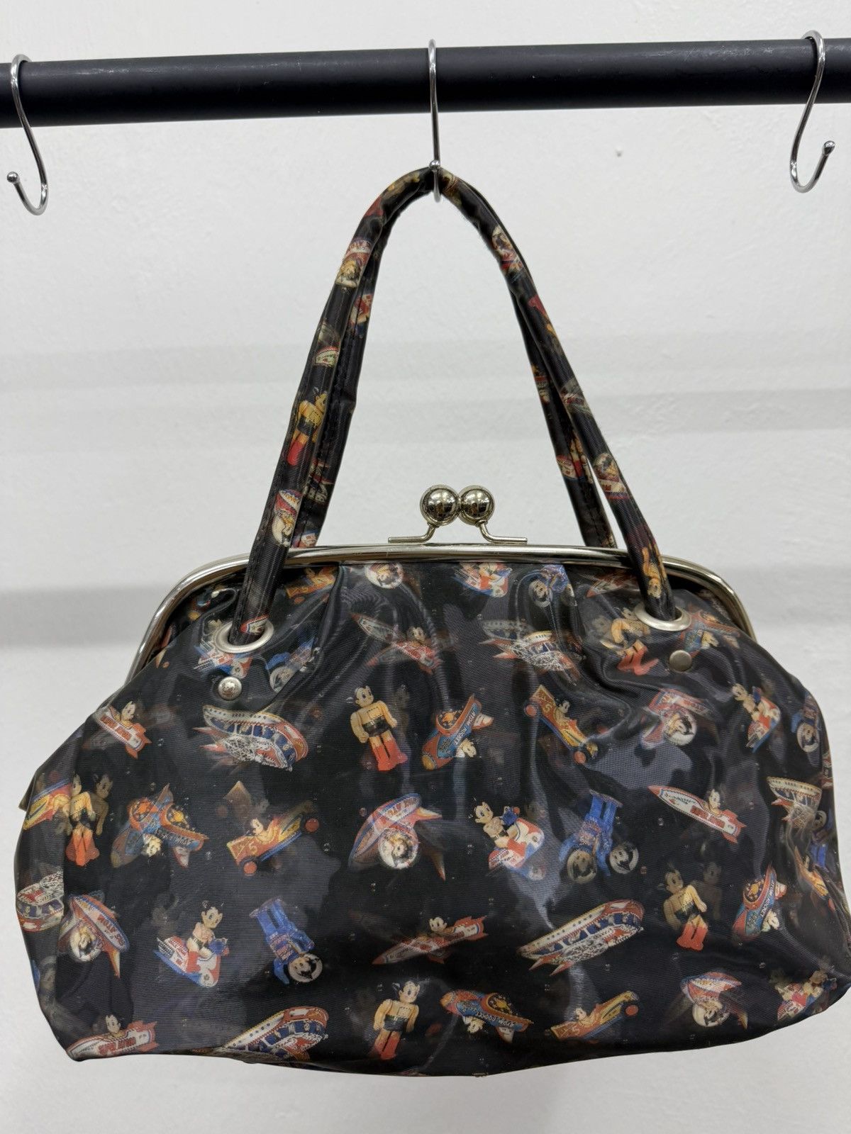 Anime Vintage 90s Astro Boy 3D Holographic Monogram Handbag Size ONE SIZE - 2 Thumbnail