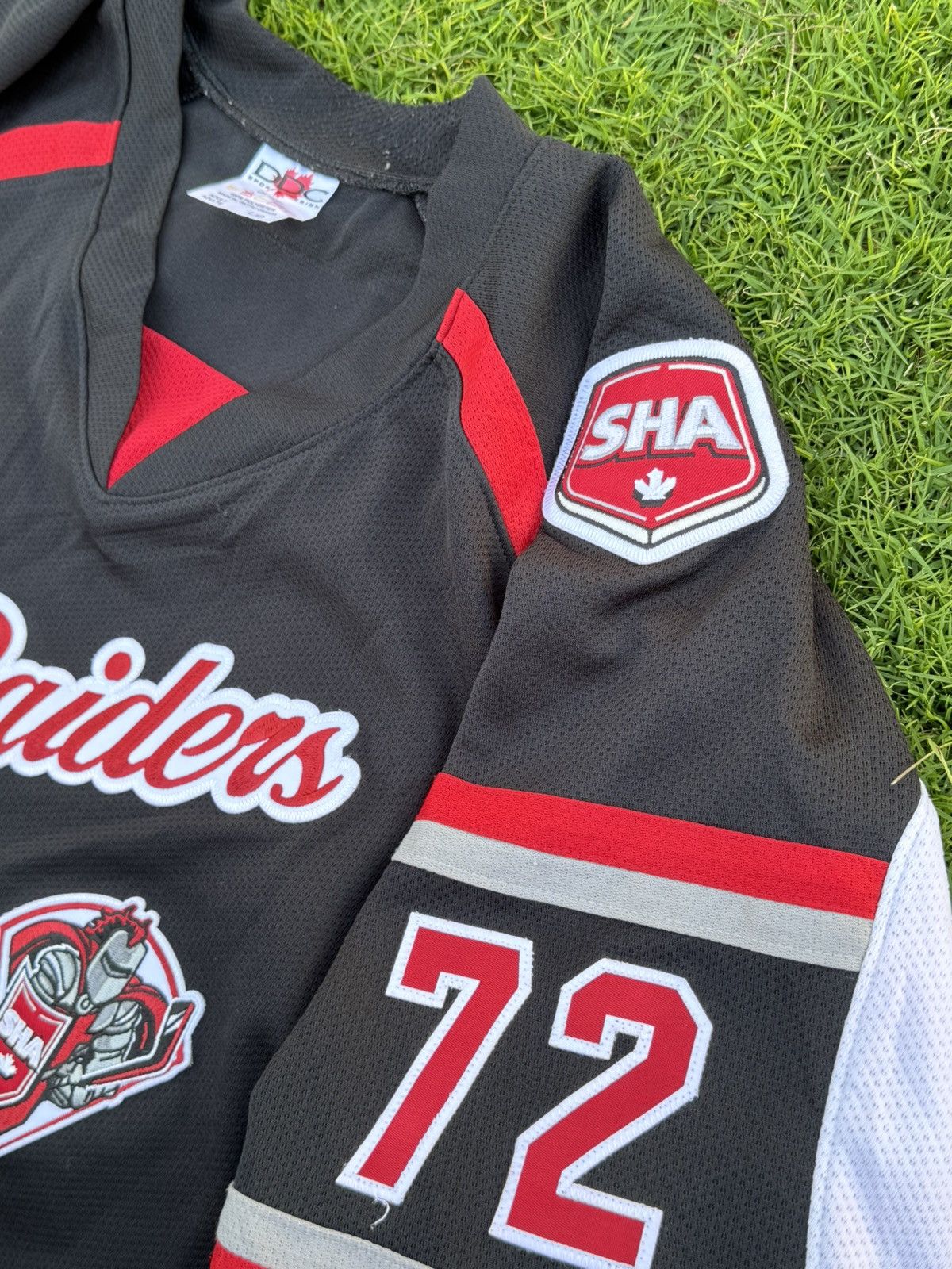 Vintage SHA Sports Design Ice Raiders hockey jersey Size US L / EU 52-54 / 3 - 6 Thumbnail