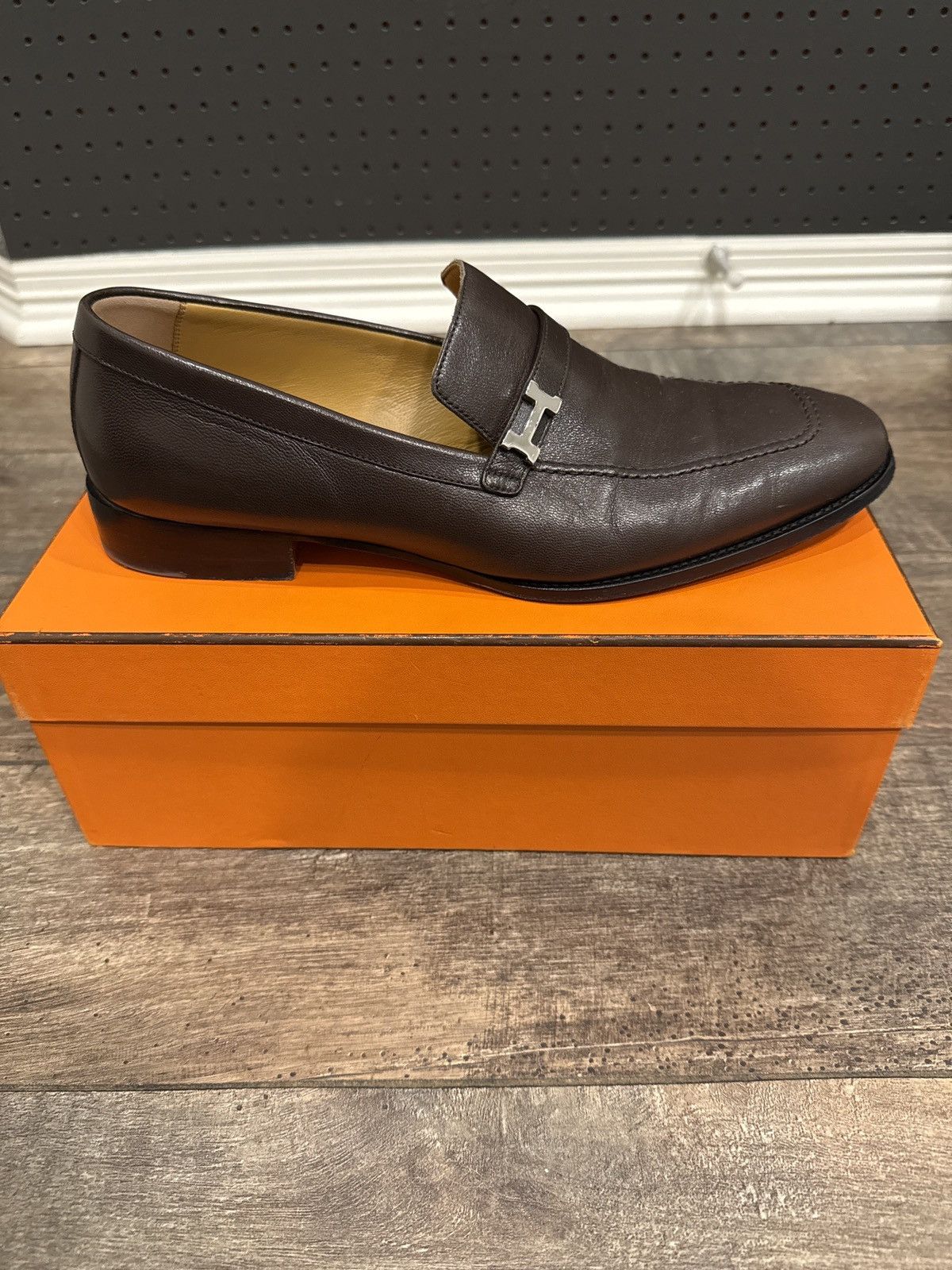 Hermes Hermes Giovanni Loafer Size US 12 / EU 45 - 1 Thumbnail