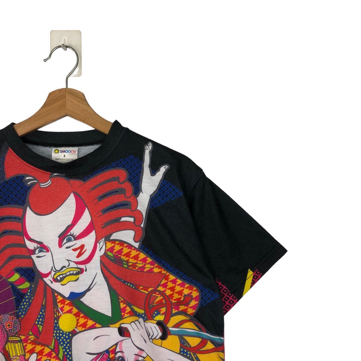 Japanese Brand RARE TEE JAPAN TRADITIONAL OVER PRINT KANSAI YAMAMOTO STYLE Size US S / EU 44-46 / 1 - 5 Thumbnail