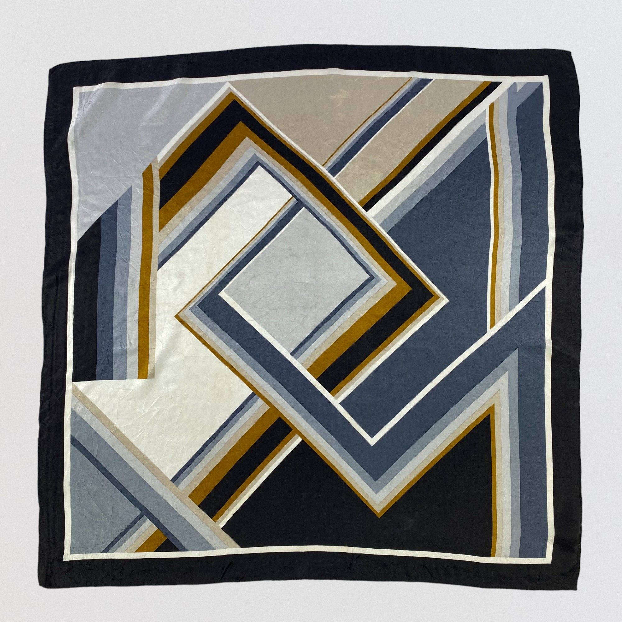 Japanese Brand × Vintage Vintage Abstract Silk Scarf SS067 Size ONE SIZE - 1 Thumbnail