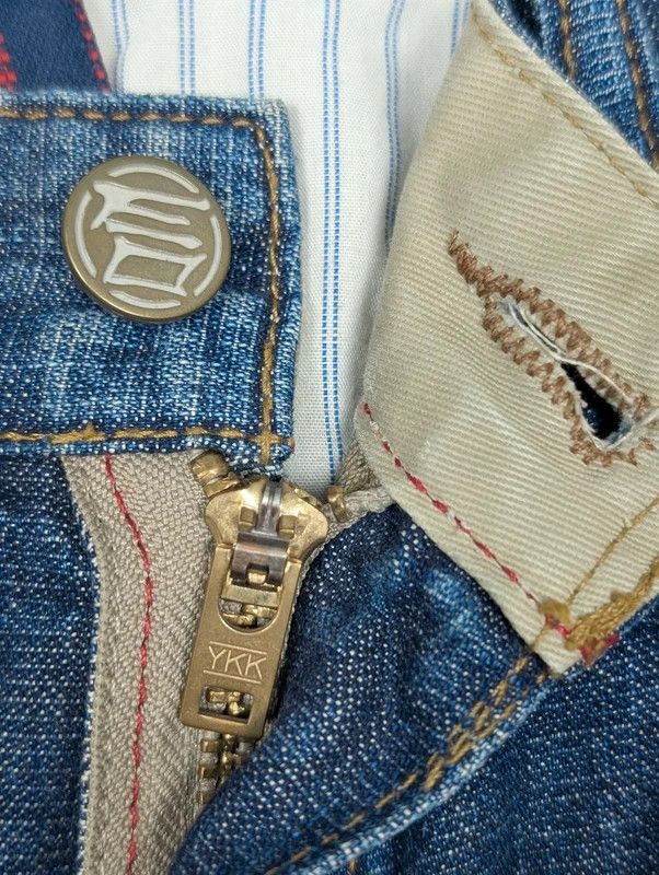 Japanese Brand Etienne Ozeki Japanese Jeans Denim Archive Rare Piece Y2k Size US 30 / EU 46 - 12 Thumbnail