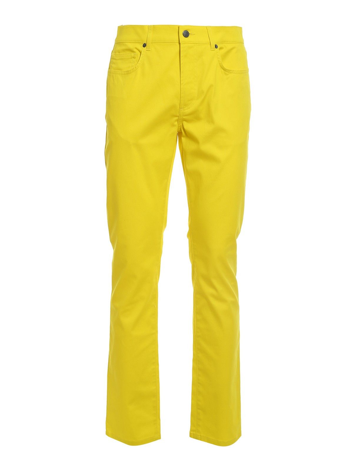 Moschino o1y0225 Casual Pant in Yellow Size US 30 / EU 46 - 1 Thumbnail