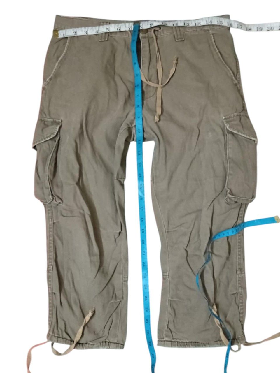 Alpha Industries VINTAGE AVIREX 3Q / CROPPED PANTS Size US 34 / EU 50 - 3 Thumbnail