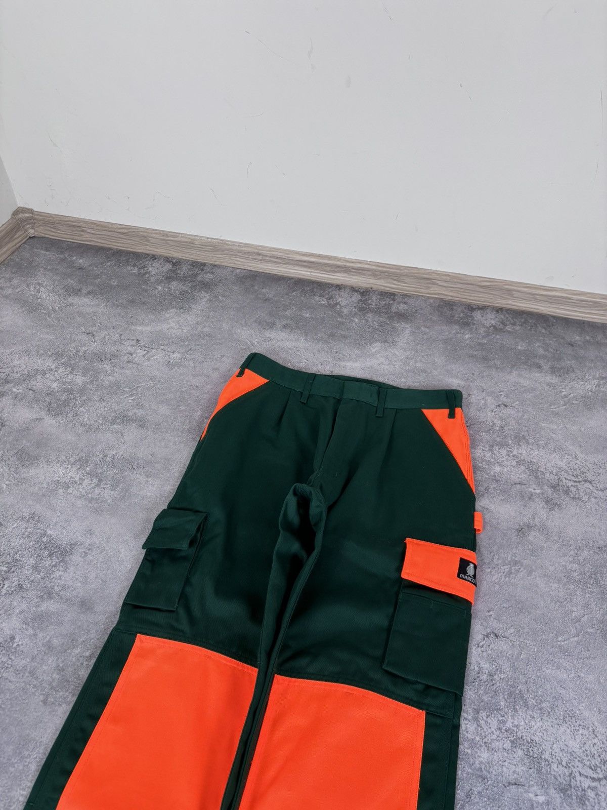 Other Mascot Men’s NWT Reflective Green/Orange Safety Work Pants Size US 32 / EU 48 - 4 Thumbnail