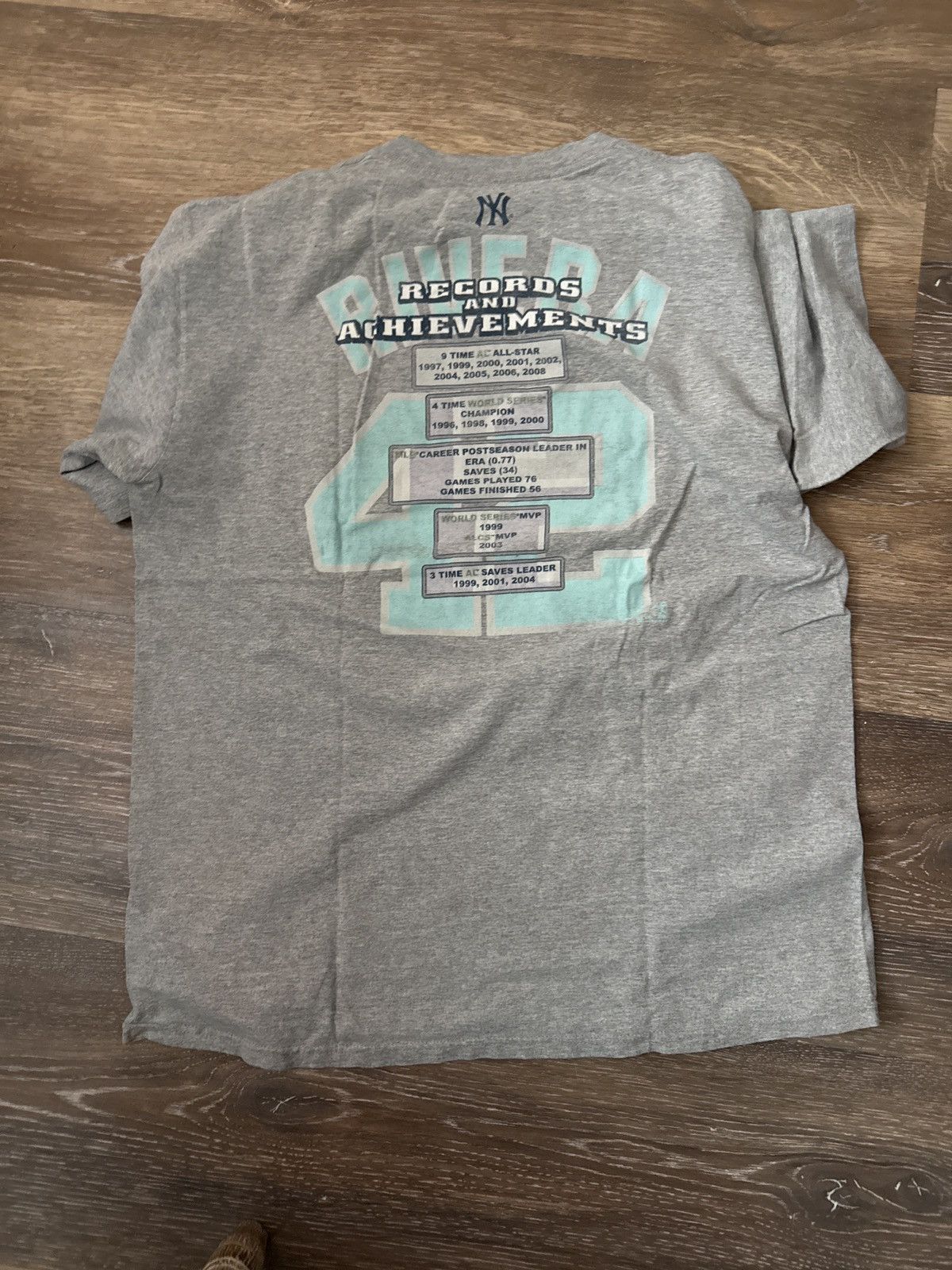 Majestic Mariano Rivera throwback tee Size US L / EU 52-54 / 3 - 2 Thumbnail