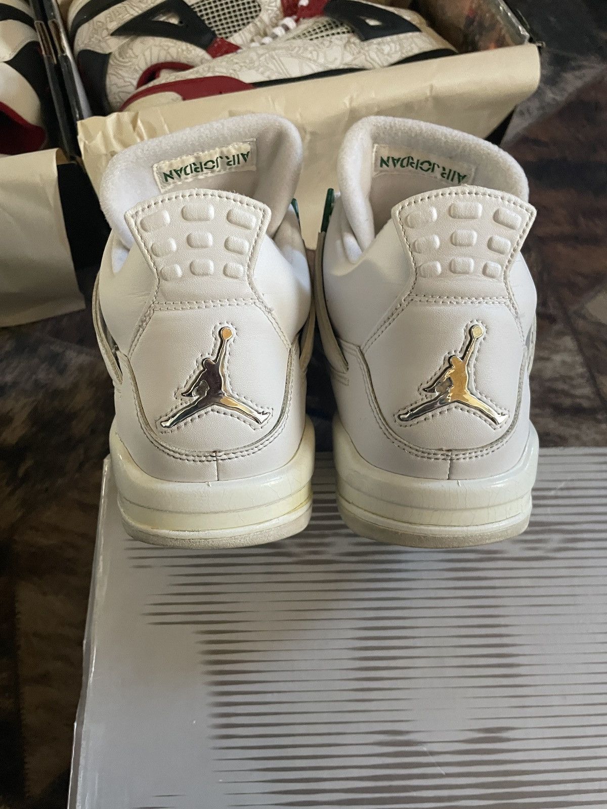 Jordan Brand Nike air jordan 4 retro classic green 2004 OG 44 1 3 5 maya Size US 10 / EU 43 - 6 Thumbnail
