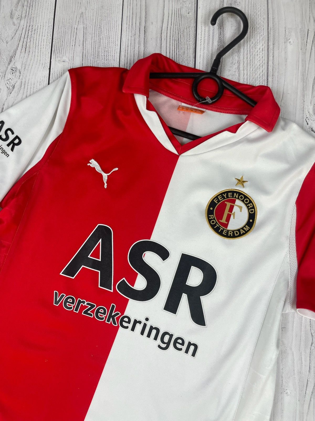 Puma Vintage Puma Feyenoord soccer jersey size Xs-S Size US S / EU 44-46 / 1 - 2 Thumbnail