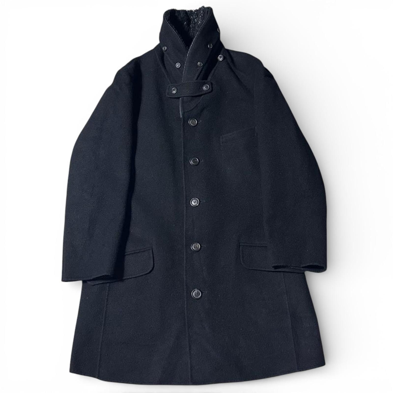 Issey Miyake 96AW ISSEY MIYAKE MEN archive Gang Coat Black Size US L / EU 52-54 / 3 - 2 Thumbnail