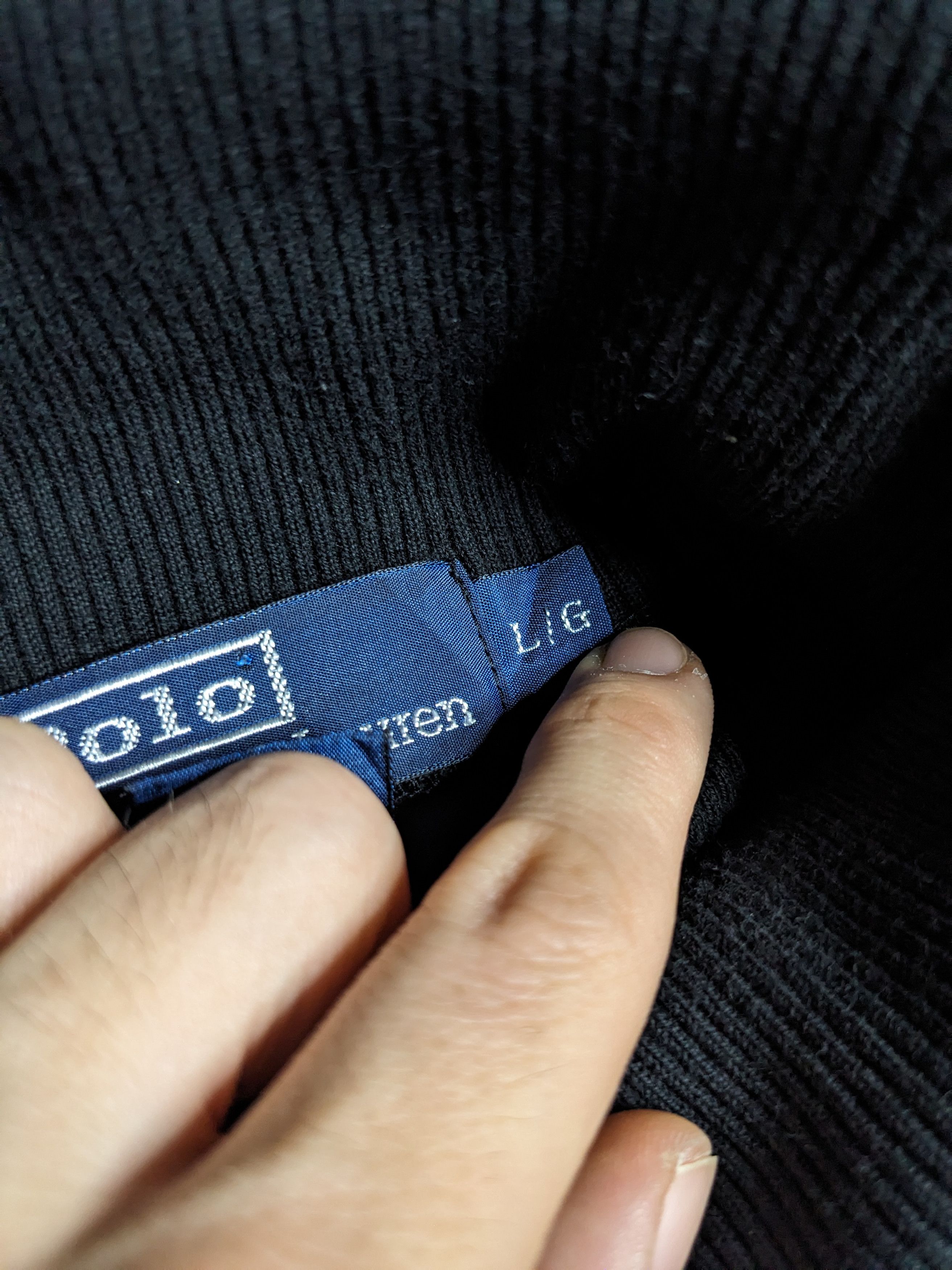 Polo Ralph Lauren VINTAGE Polo Ralph Lauren Turtleneck Sweater Mens Large Size US L / EU 52-54 / 3 - 11 Thumbnail