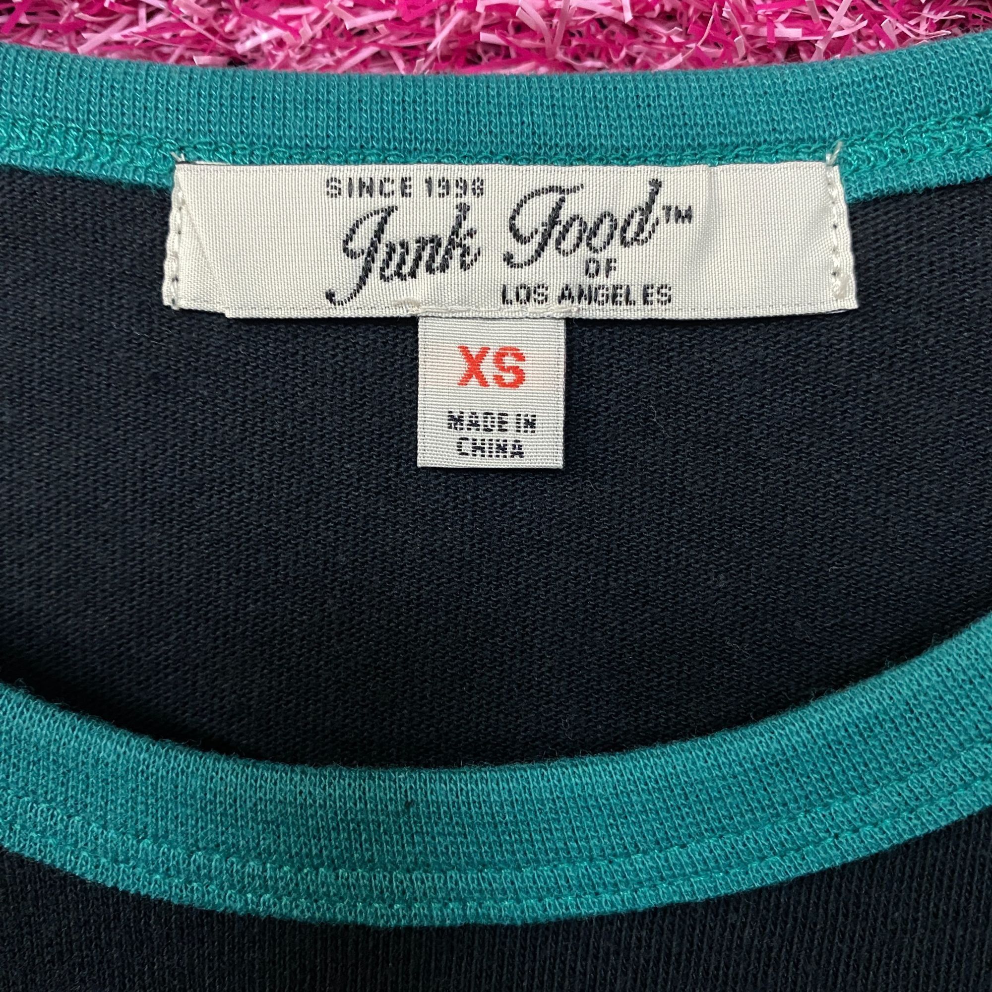 Junk Food Junk Food NFL Jacksonville Jaguars 3/4 Long Sleeve Raglan T- Size US XS / EU 42 / 0 - 4 Thumbnail