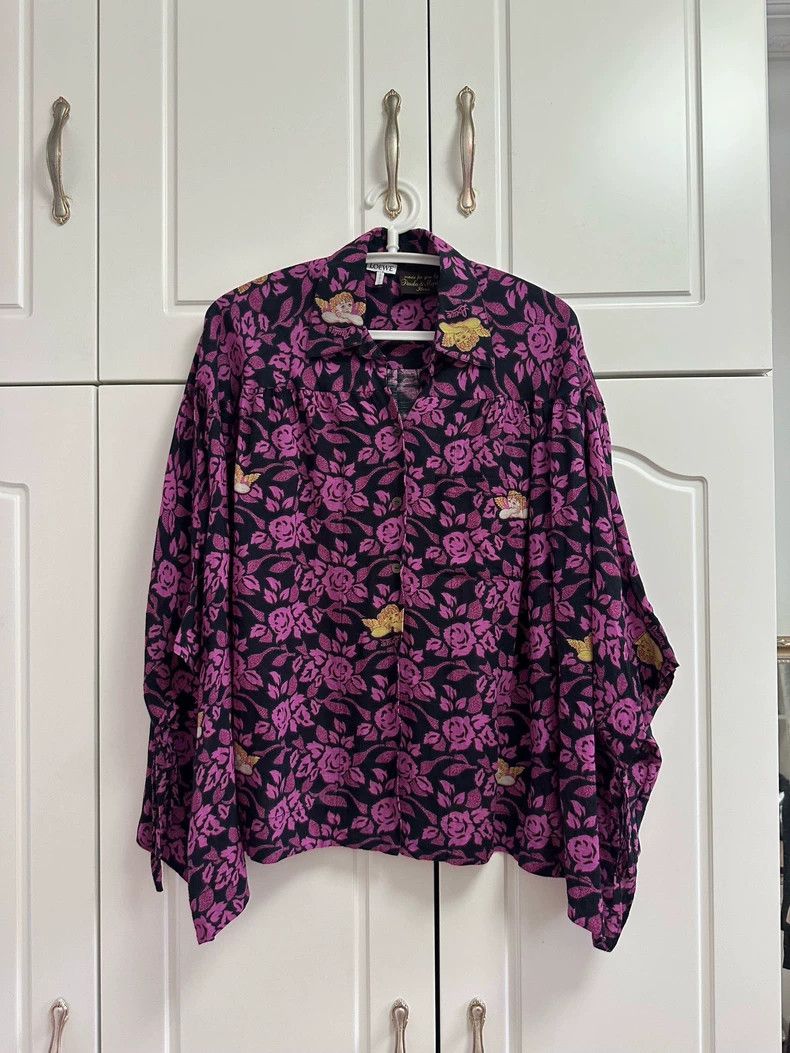 Loewe LOEWE Silk shirt from a silkworm Size S / US 4 / IT 40 - 1 Thumbnail