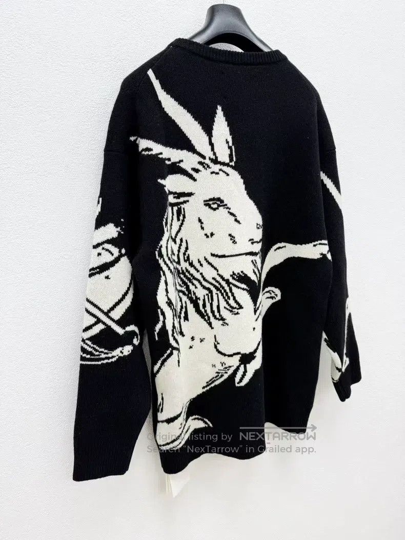 Jil Sander Jil Sander size 46 Wool Jacquard Sweater Size S / US 4 / IT 40 - 5 Thumbnail