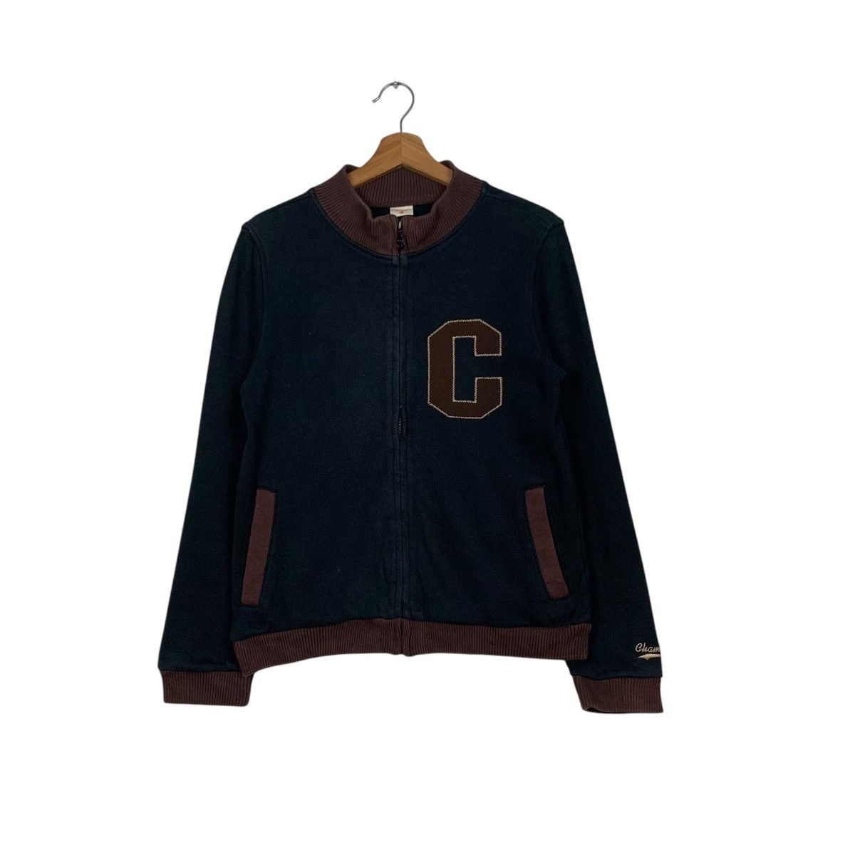 Champion CHAMPION USA Big Logo Sweater Jacket #1598-C71 Size US M / EU 48-50 / 2 - 1 Thumbnail