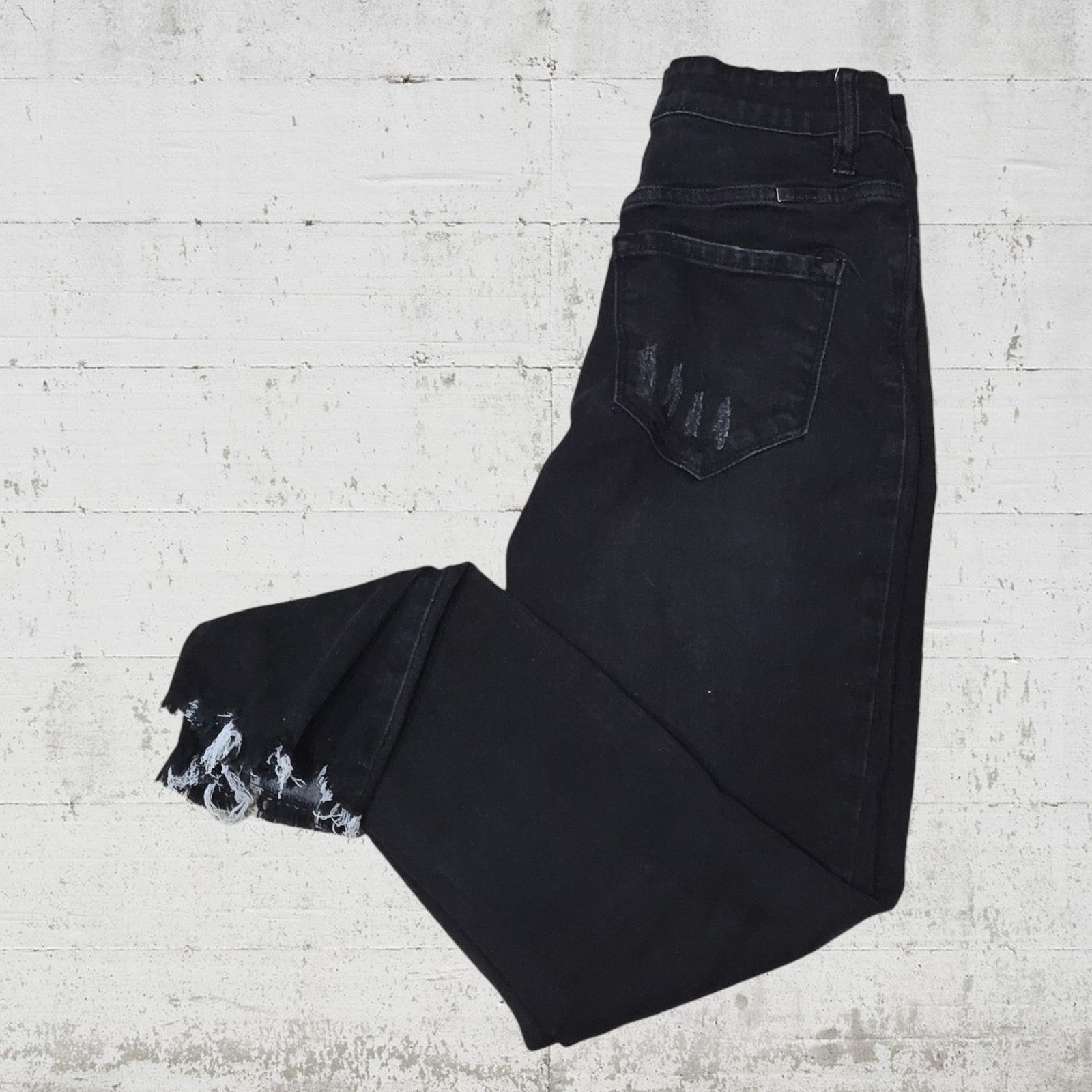 Other Black Distressed Skinny Jeans Size 25 Size 25" / US 0 / IT 36 - 8 Thumbnail