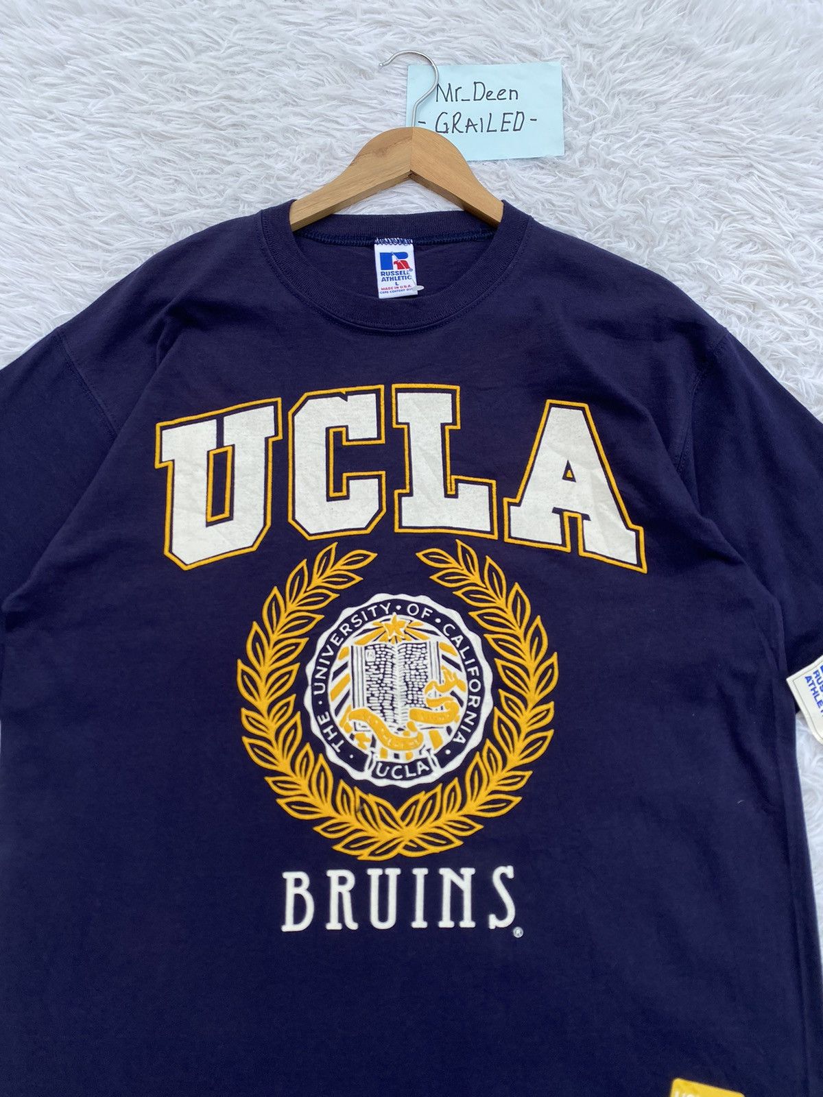 Vintage Vintage UCLA University of California Las Angelas RussellTee Size US L / EU 52-54 / 3 - 5 Thumbnail
