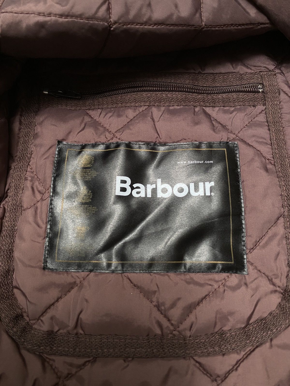 Barbour Vintage Brand Barbour Quilted Jacket 1990s Size US XL / EU 56 / 4 - 5 Thumbnail