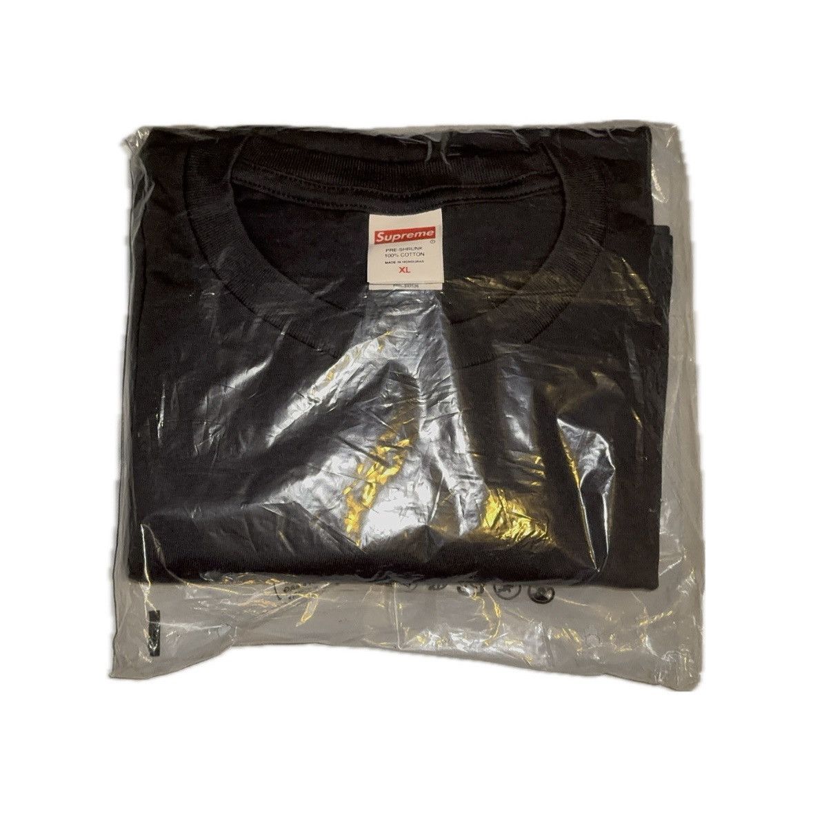 Supreme Supreme Arabic Box Logo Tee Navy Size US XL / EU 56 / 4 - 3 Thumbnail