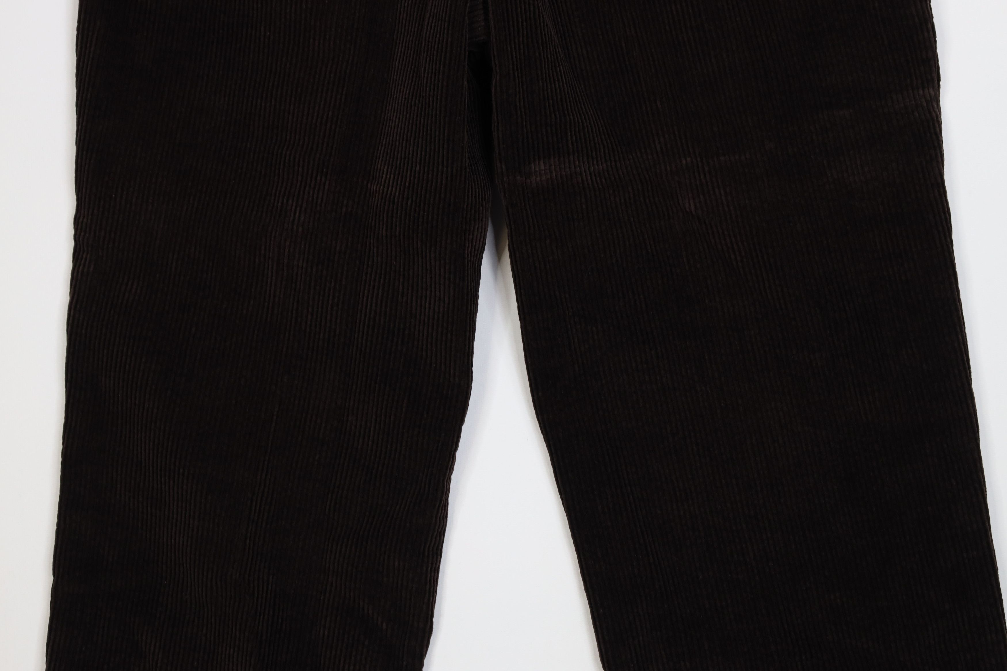 Vintage Vintage 90s Streetwear Heavy Wide Leg Corduroy Pants Brown Size US 32 / EU 48 - 12 Thumbnail