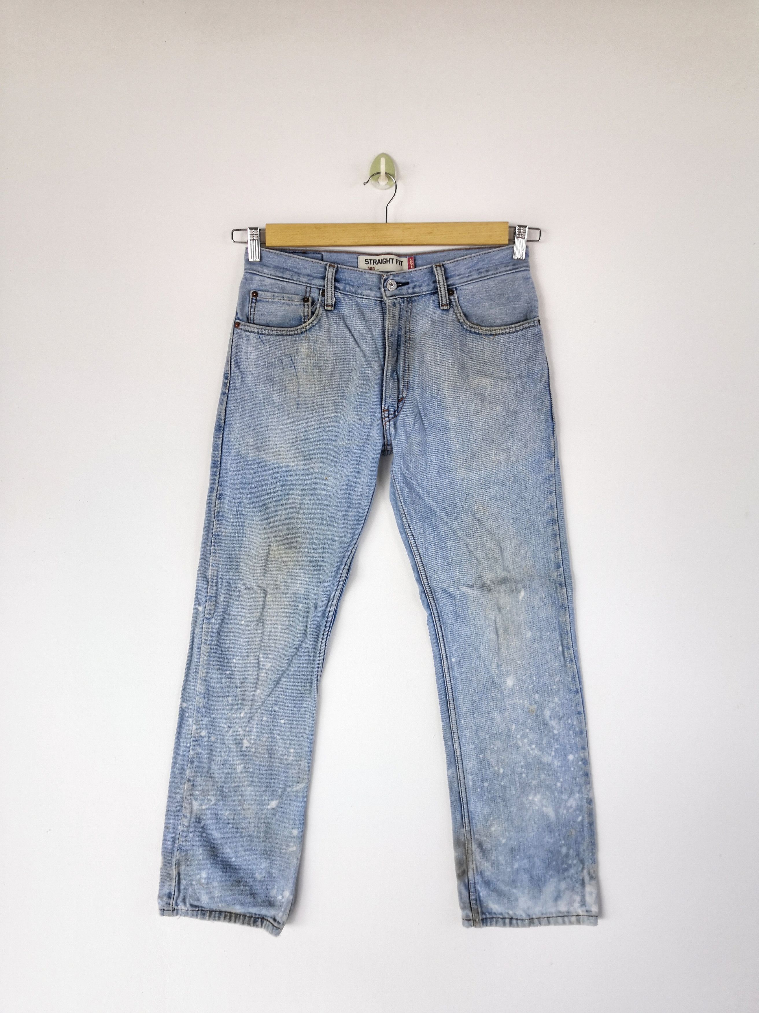 Levi's Vintage Y2K Levis 505 Light Wash Denim Levi's Faded Jeans Size US 32 / EU 48 - 1 Thumbnail