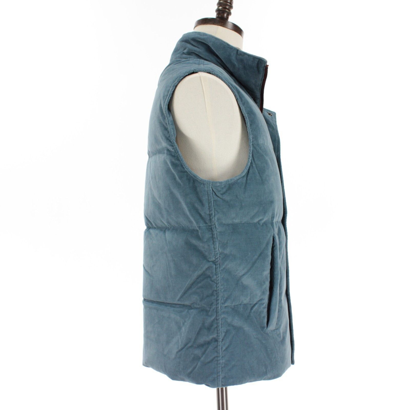 Luciano Barbera Luciano Barbera Vest Size M US In Blue Cotton Blend Size US M / EU 48-50 / 2 - 3 Thumbnail