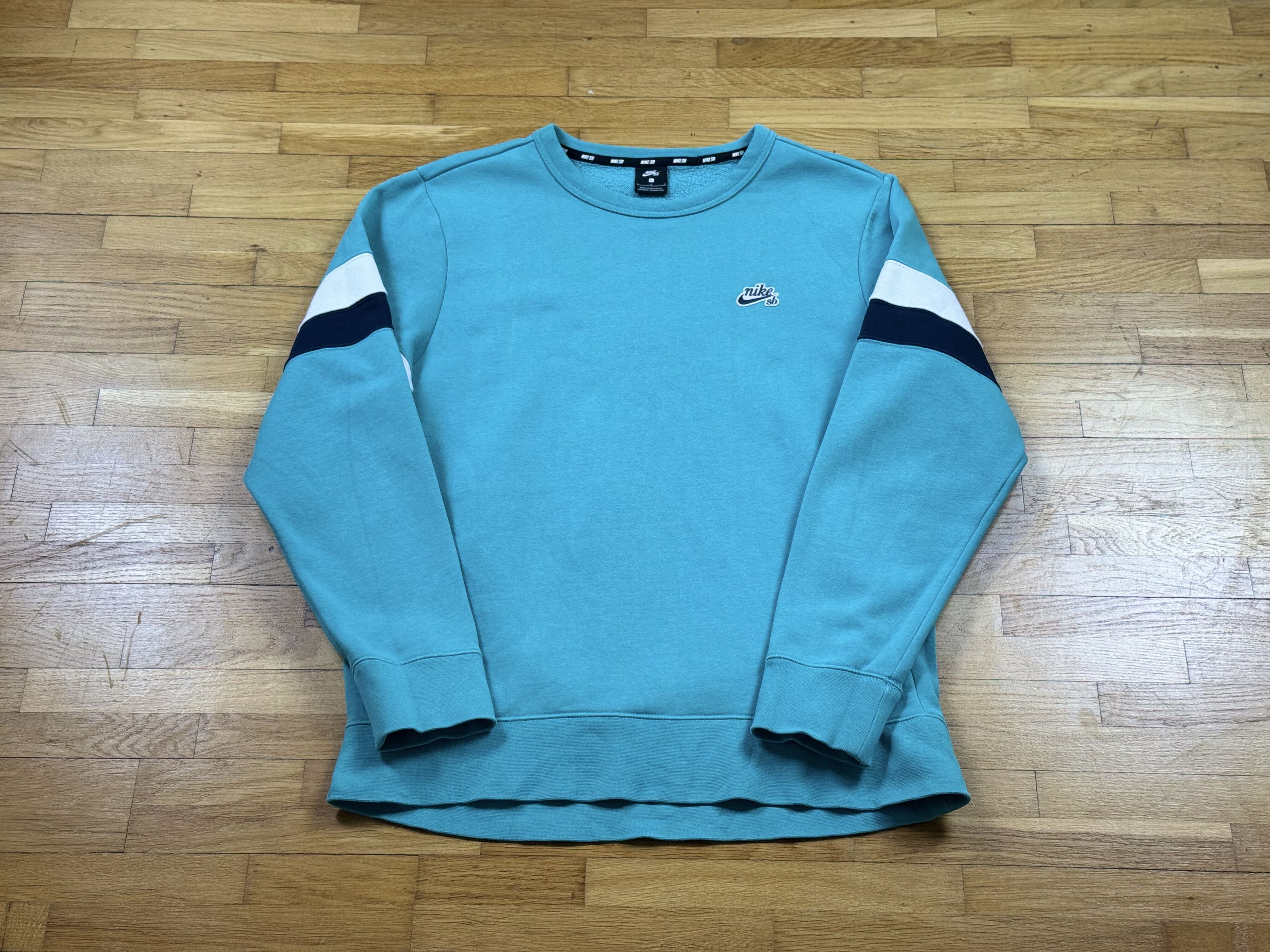 Nike SB Turquoise sweatshirt NIKE SB Size US L / EU 52-54 / 3 - 2 Thumbnail