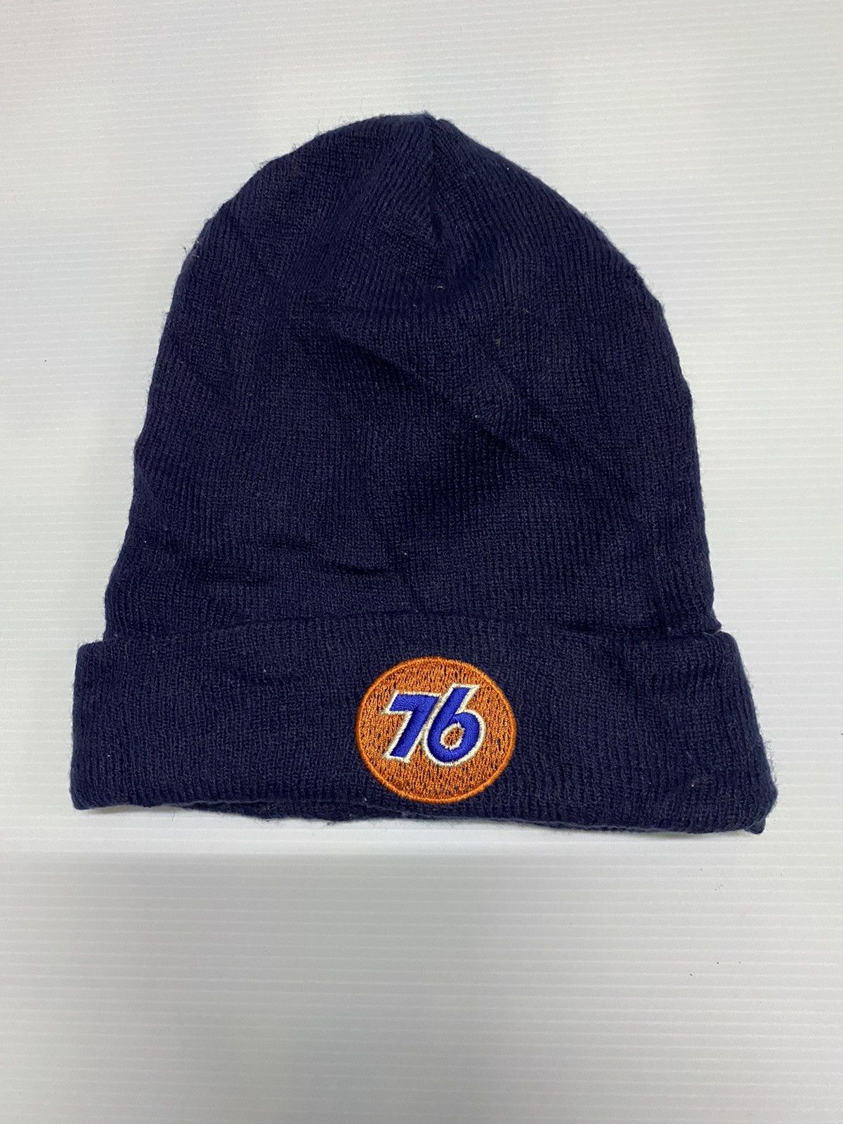 Vintage Vintage 76 Small Logo Embroidery Beanie Hat Size ONE SIZE - 1 Thumbnail