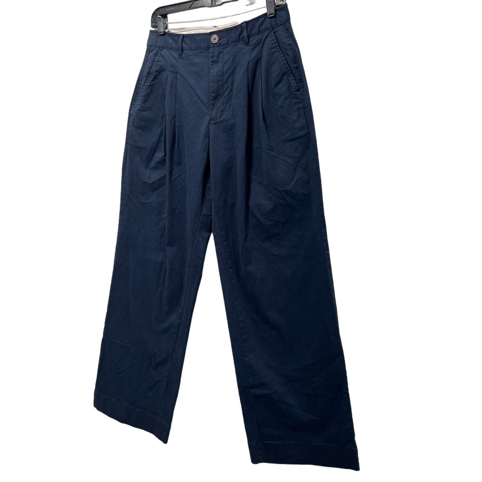 Other Free Assembly - Women's Wide Leg Chino Pants - Blue - 6 Size 28" / US 6 / IT 42 - 20 Thumbnail