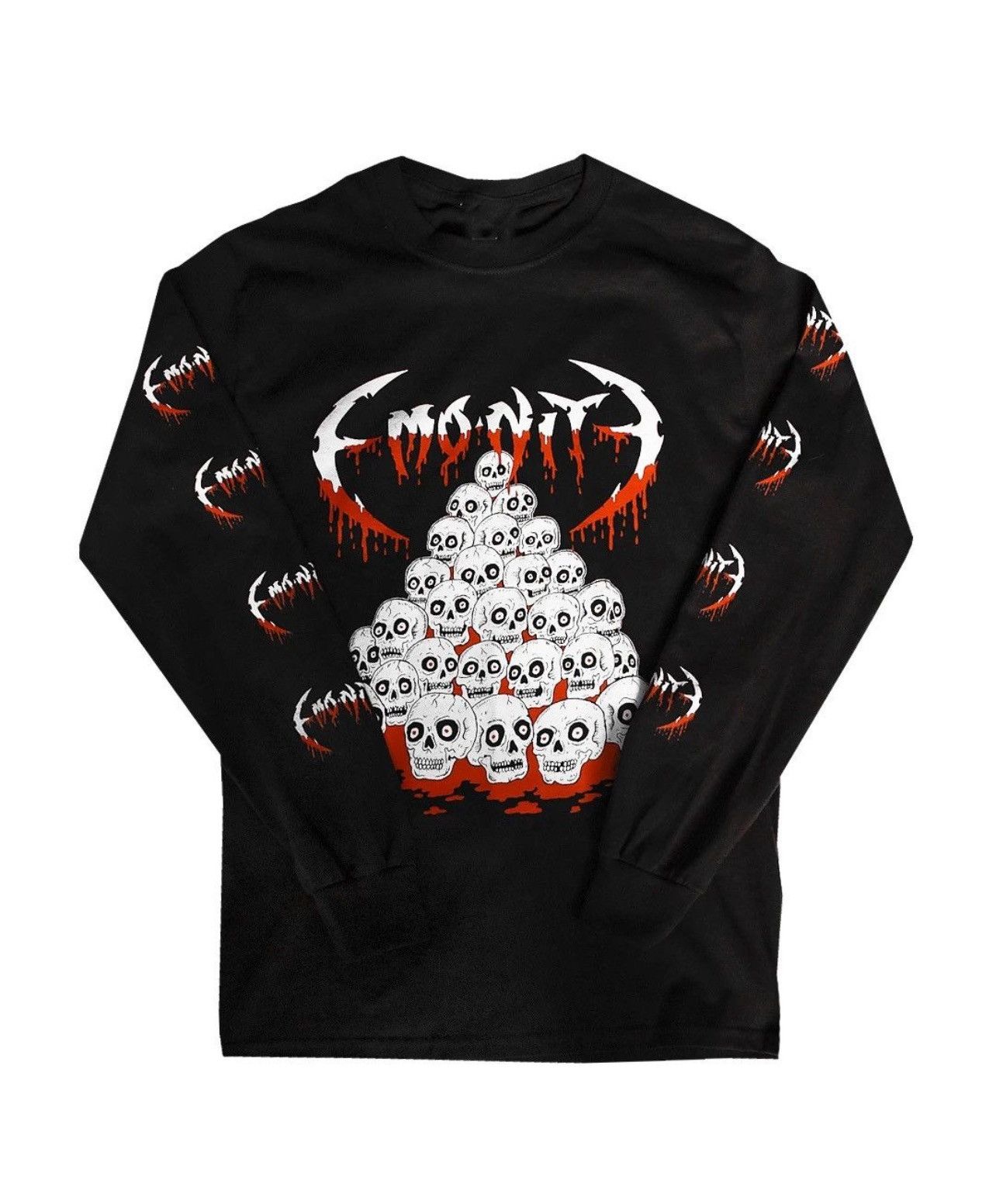 Other Emo Nite F*ck This Feeling Skull Pile Gore Punk T-Shirt Size US S / EU 44-46 / 1 - 1 Thumbnail