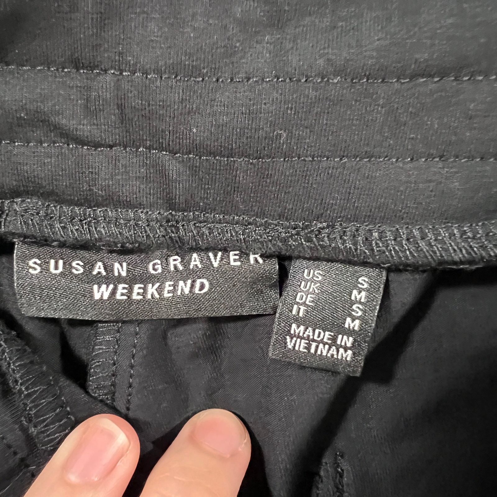 Other Susan Graver Weekend Premium Stretch Pull-On Capri Leggings Size 27" / US 4 / IT 40 - 3 Thumbnail