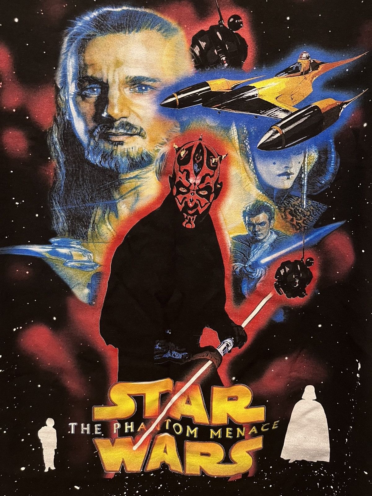 Vintage dbruze vintage star wars episode 1 tee Size US L / EU 52-54 / 3 - 2 Thumbnail