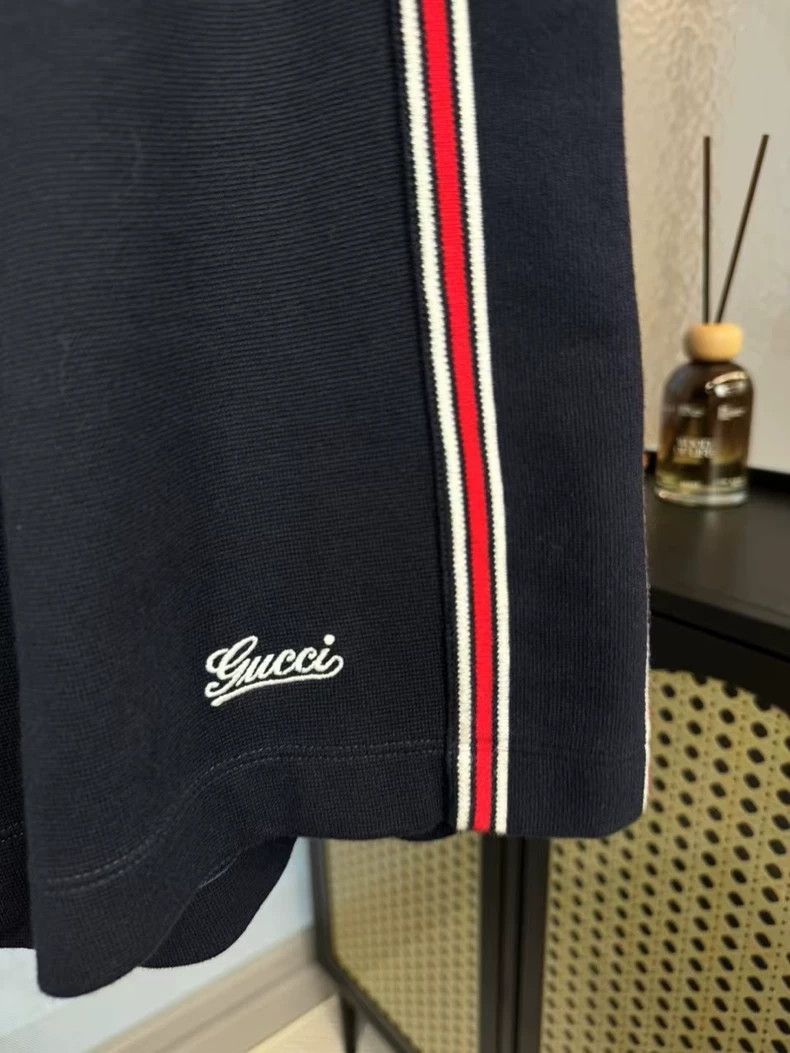 Gucci Gucci Size M SS24 color-blocked striped knitted shorts 2501 Size US 30 / EU 46 - 3 Thumbnail