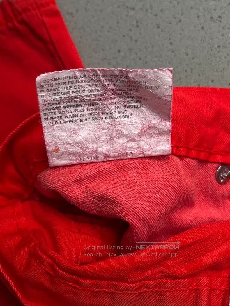 Walter Van Beirendonck Walter Van Beirendonck Mediaeval show red jeans Size US 28 / EU 44 - 7 Thumbnail