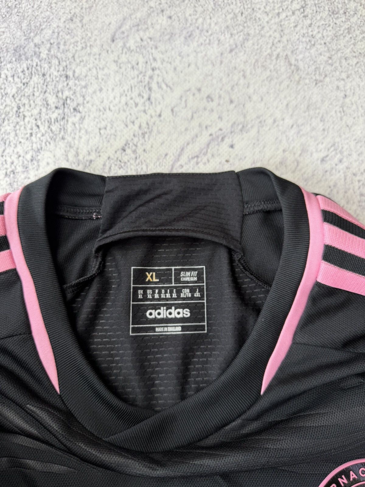 Adidas Inter Miami 2023 Away Jersey | Vintage Soccer Size US XL / EU 56 / 4 - 11 Thumbnail