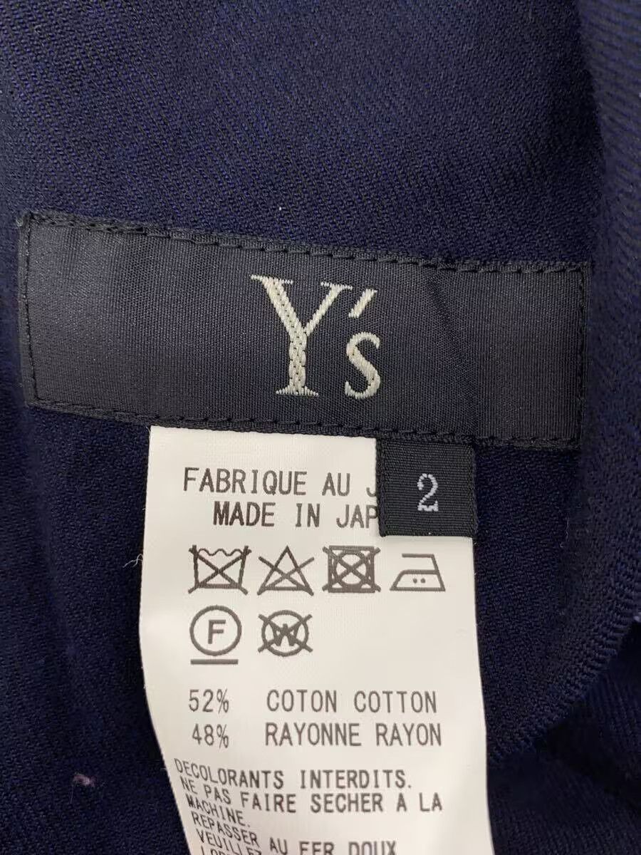 Yohji Yamamoto yohji yamamoto POUR HOMME Y's Cotton/Navy Skirt Size US 30 / EU 46 - 4 Thumbnail