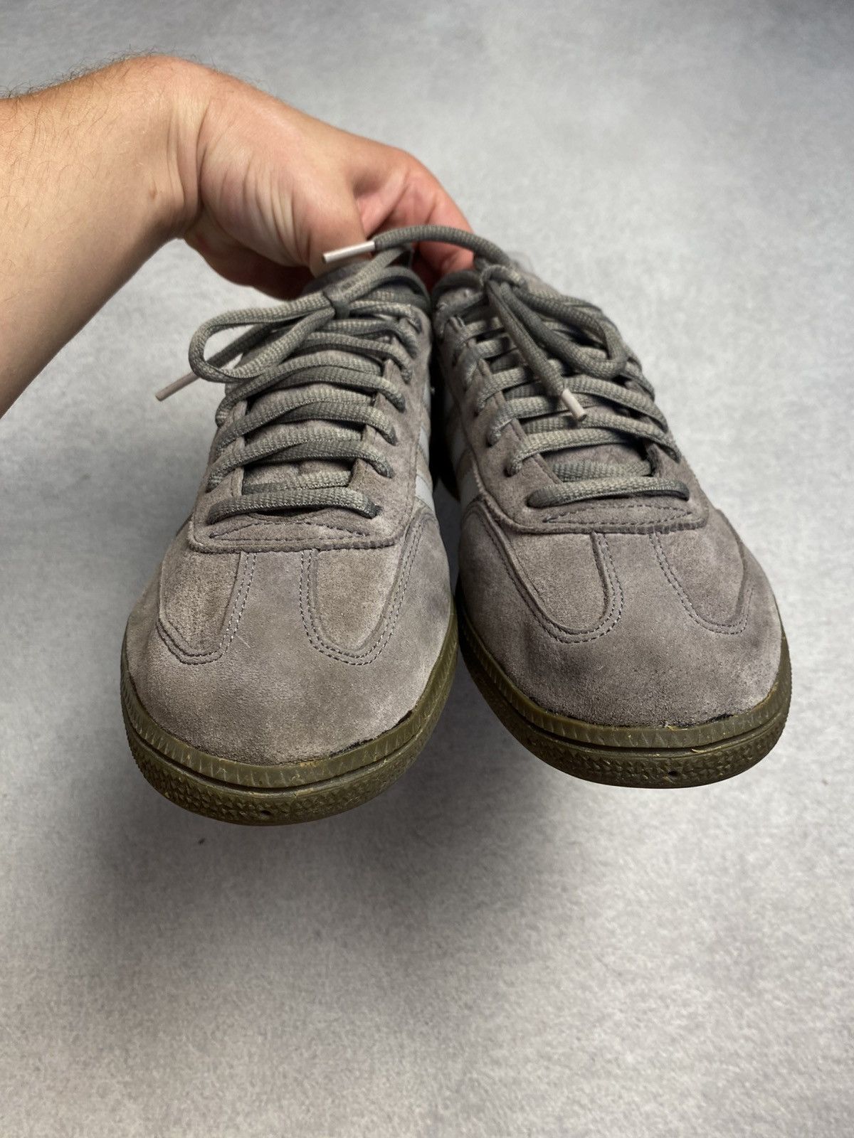 Adidas Vintage Adidas Spezial gray suede sneaker US9 G12599 y2k 90s Size US 9 / EU 42 - 5 Thumbnail