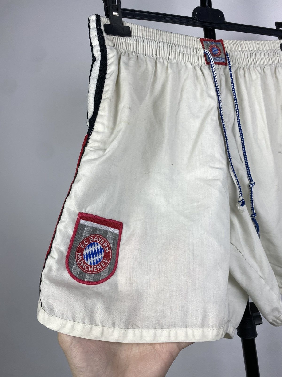 Adidas × Vintage Vintage 90s Adidas Bayern shorts streetwear y2k style size L Size US 36 / EU 52 - 12 Thumbnail