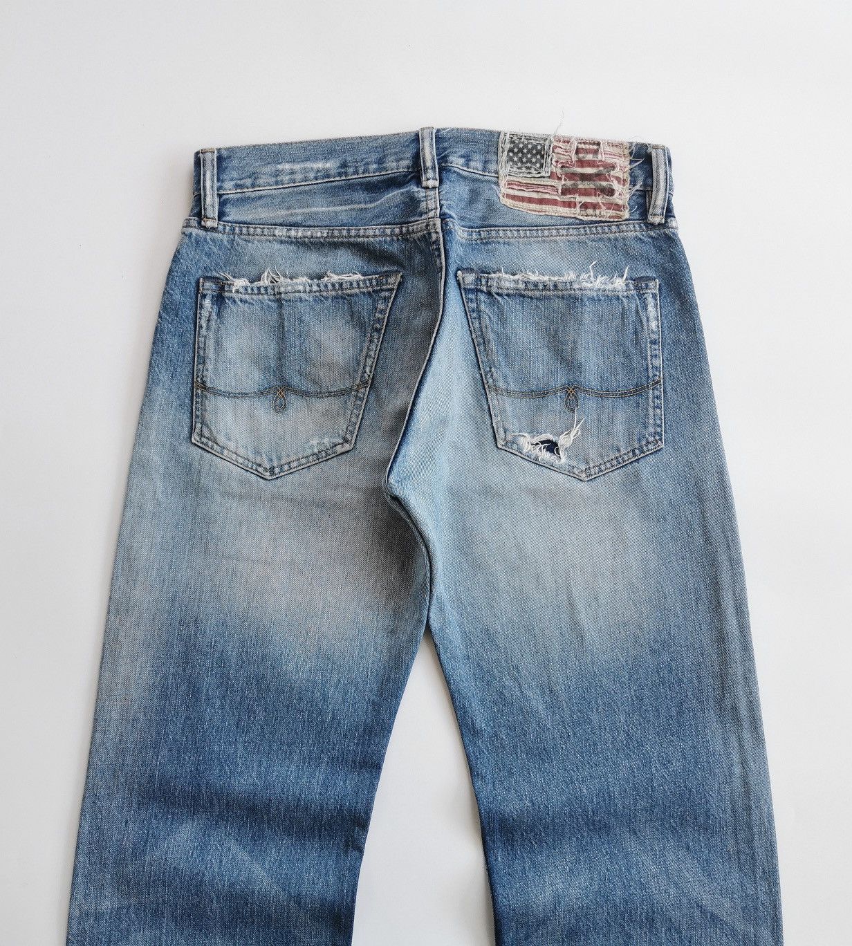 Ralph Lauren Ralph Lauren Mercer Slim Straight Distressed Jeans Size US 30 / EU 46 - 9 Thumbnail