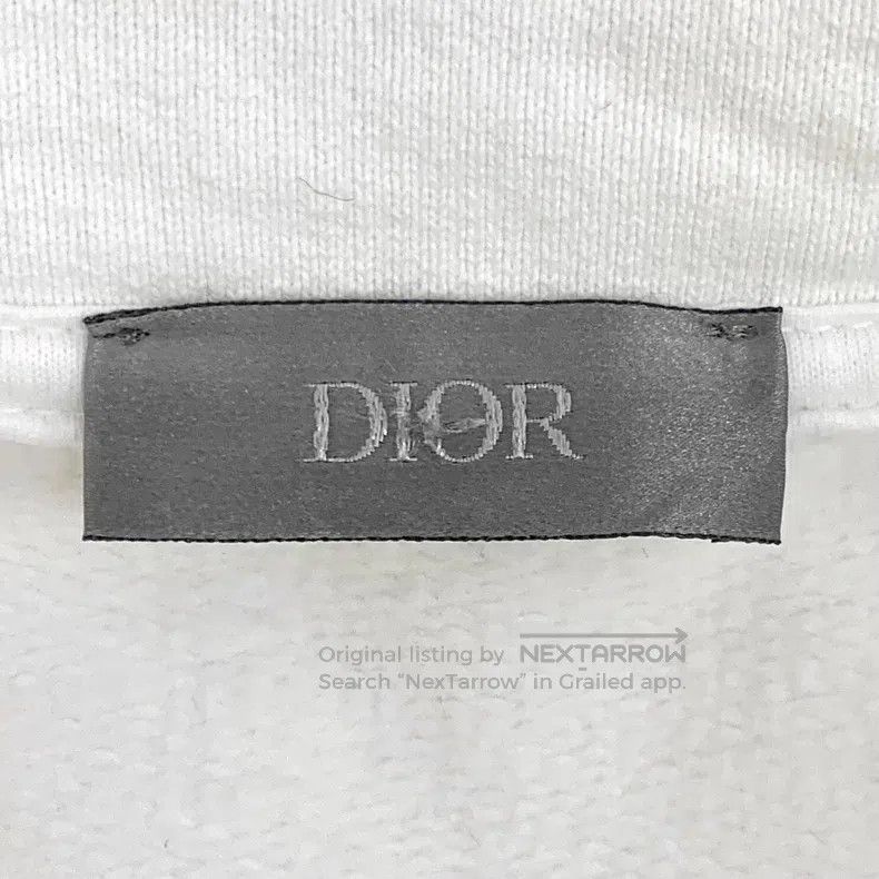 Other Dior White logo letter embroidery cotton lapel half-zipper Size US S / EU 44-46 / 1 - 5 Thumbnail