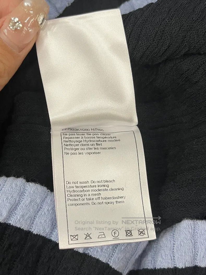 Chanel Chanel 24B black and blue colour block round-neck sweater Size XS / US 0-2 / IT 36-38 - 5 Thumbnail