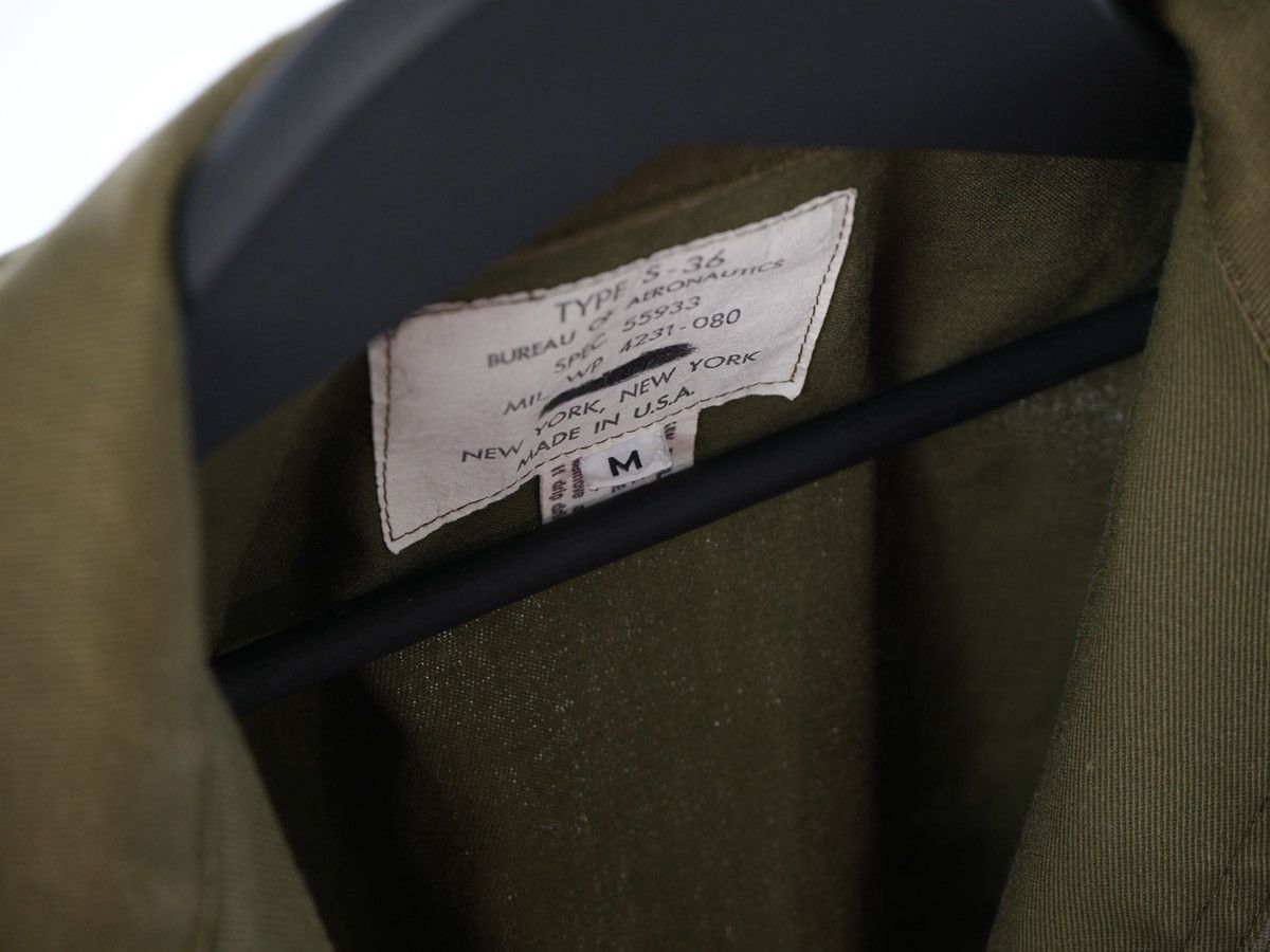 Aeronautica Militare VTG Type S-36 Bureau Of Aeronautics Spec 55933 Coveralls Size US 30 / EU 46 - 5 Thumbnail