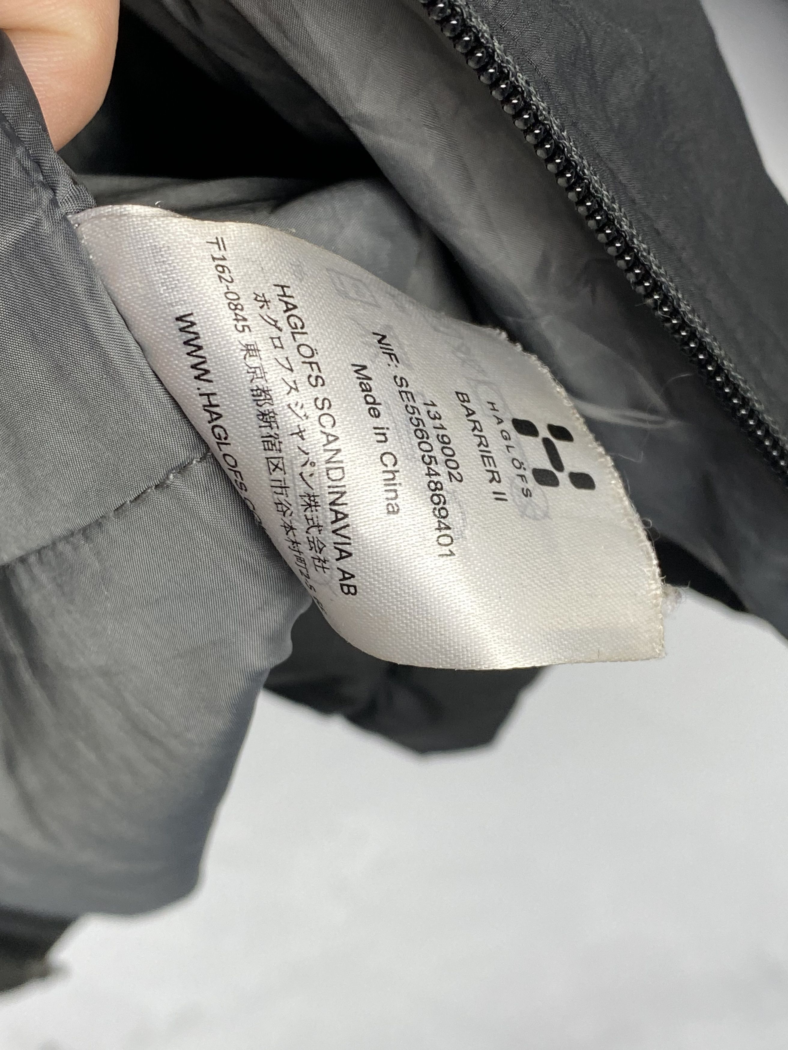 Haglofs × Vintage Haglöfs Men's Full Zip Long Sleeve Puffer Jacket L Size US L / EU 52-54 / 3 - 12 Thumbnail