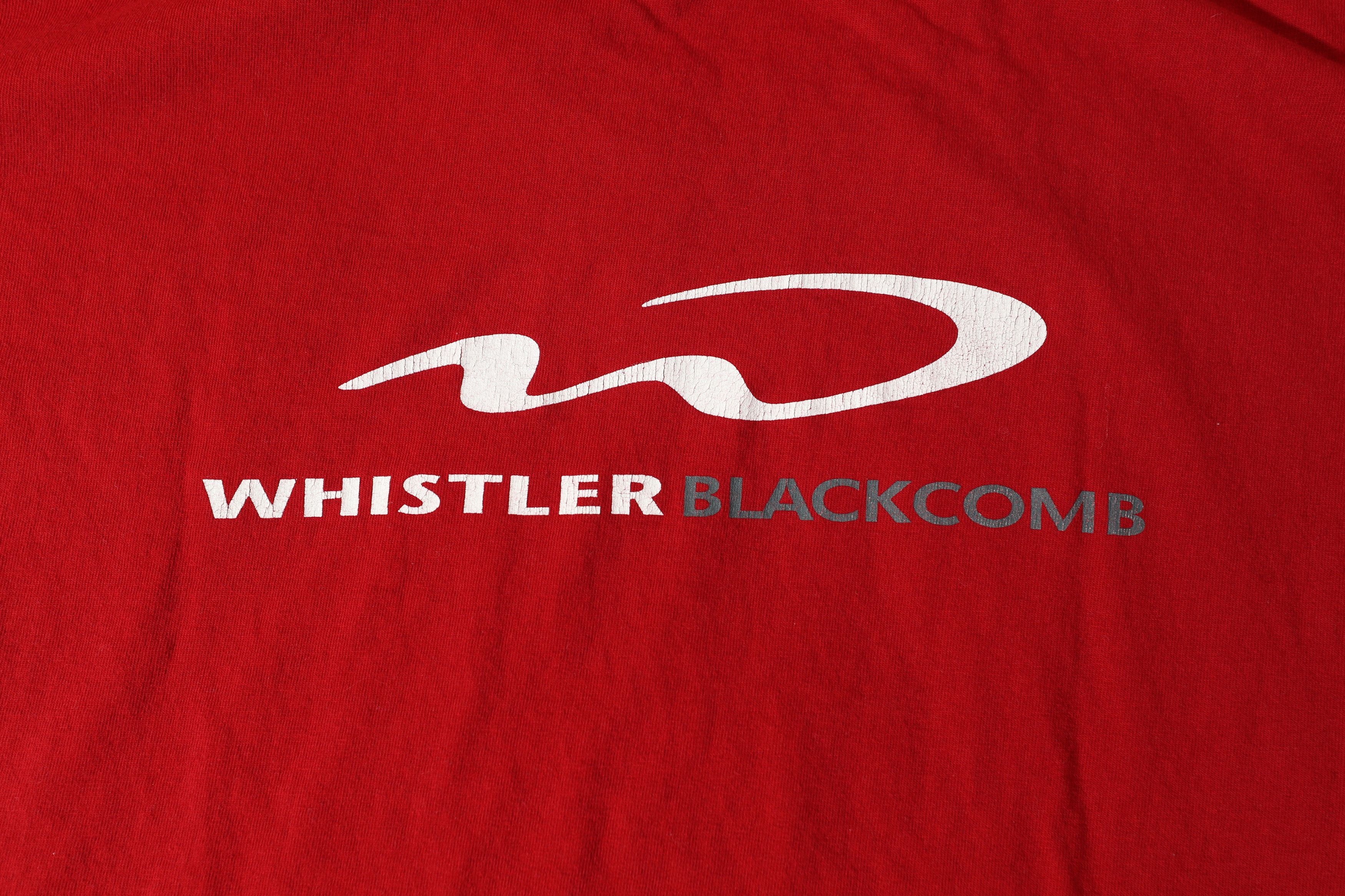 Vintage Whistler Blackcomb Vintage Red Tee (XL) Size US XL / EU 56 / 4 - 10 Thumbnail