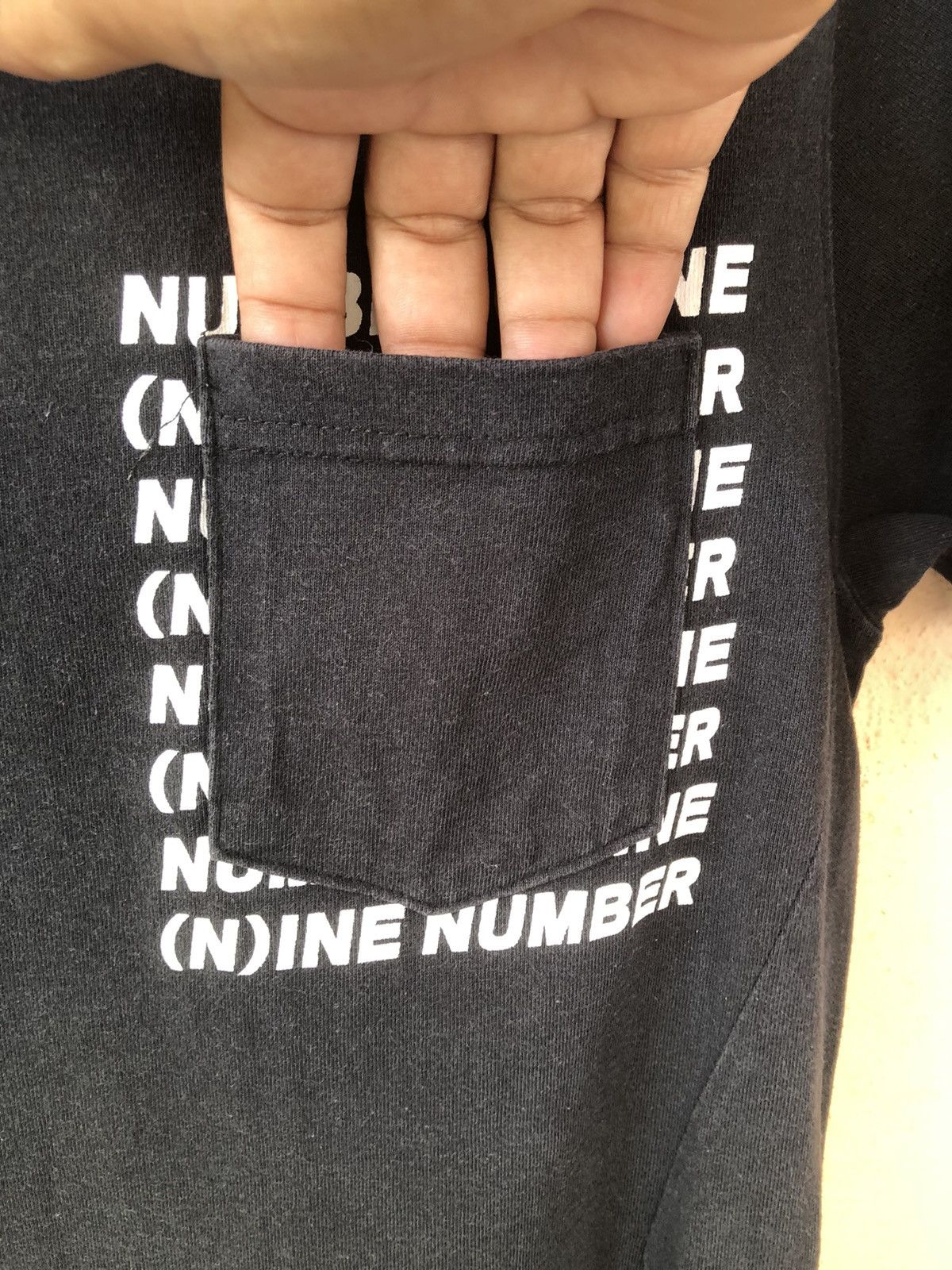 Japanese Brand × Number (N)ine NUMBER (N)INE Pocket Tee Size US M / EU 48-50 / 2 - 3 Thumbnail
