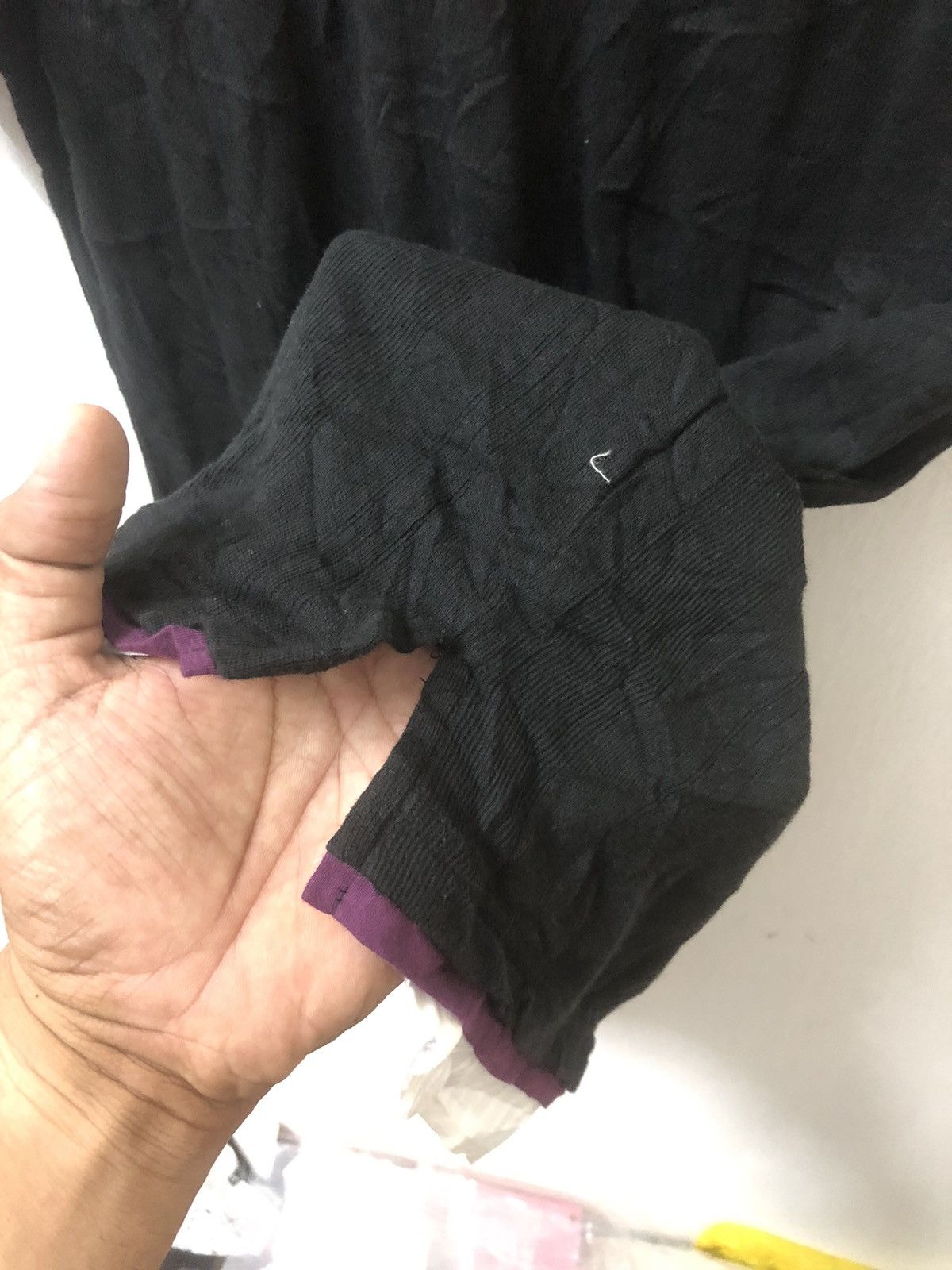 Tete Homme Tete Homme By Issey Miyake Triple Layer Black Tee Size US M / EU 48-50 / 2 - 6 Thumbnail